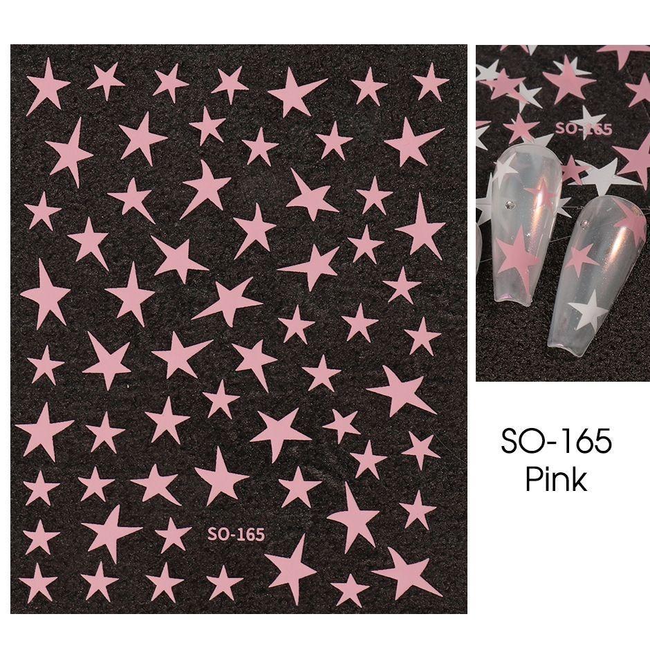 New Water Stickers for Nails Summer Nail Set of Sticker Inscriptions Manicure Sliders Nail Decoration Ribbon Sticker ZJT05