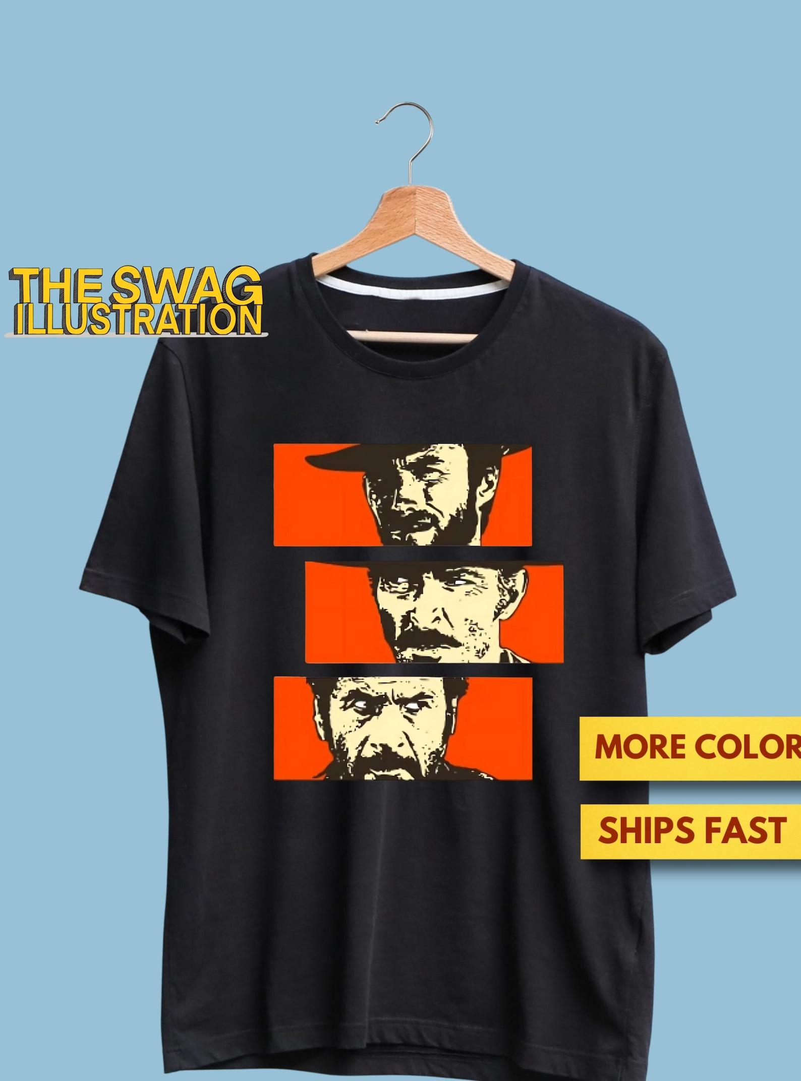 The Good The Bad The Ugly Shirt, Clint Eastwood, Ennio Morricone, Fistful Of Dollars Movies, Sergio Leone Gift Premium Ultra Soft Tee M