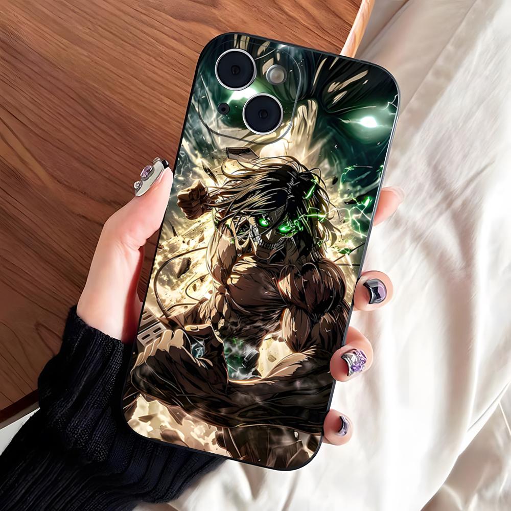 Attack On Titan Phone Case For IPhone 17 Pro Max 16 15 14 Pro Max 13 11 X Xs Xr 8 7Plus Silicone Cover