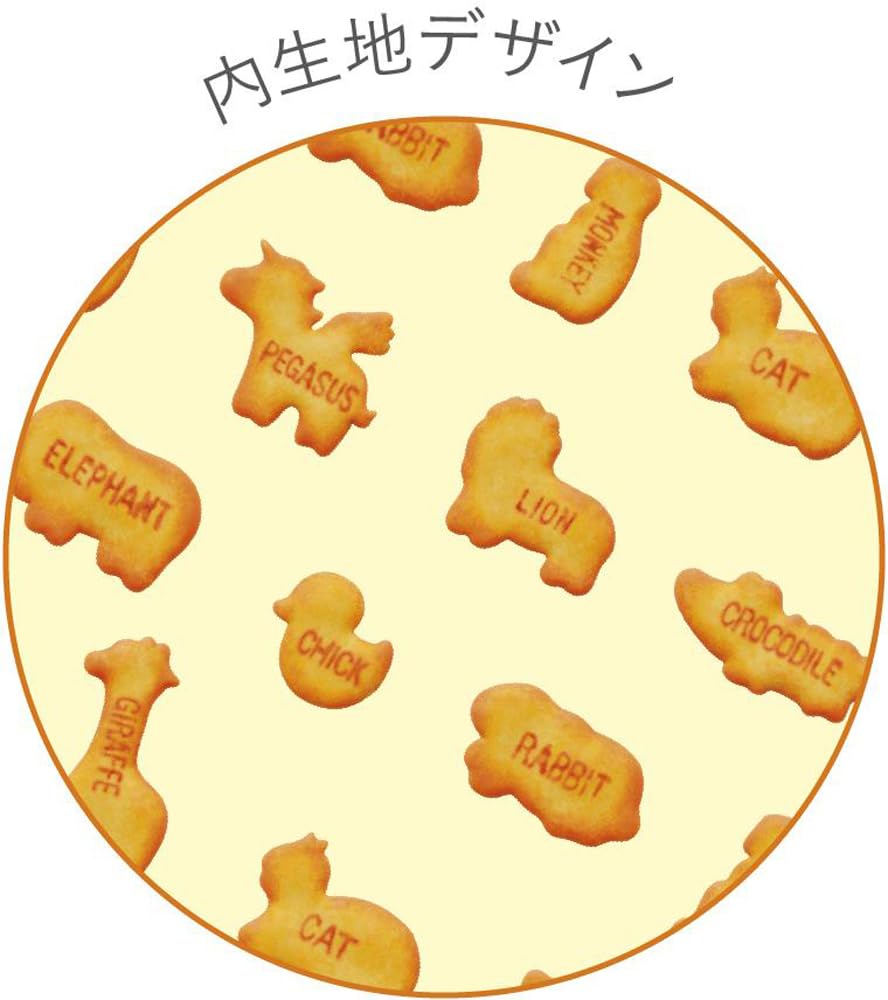 Tees Factory Tabekko Animal Lion-kun Plush Zipper Mascot with Carabiner, Approx. H110 x W120 x D65mm (excluding parts), TB-5546716LI