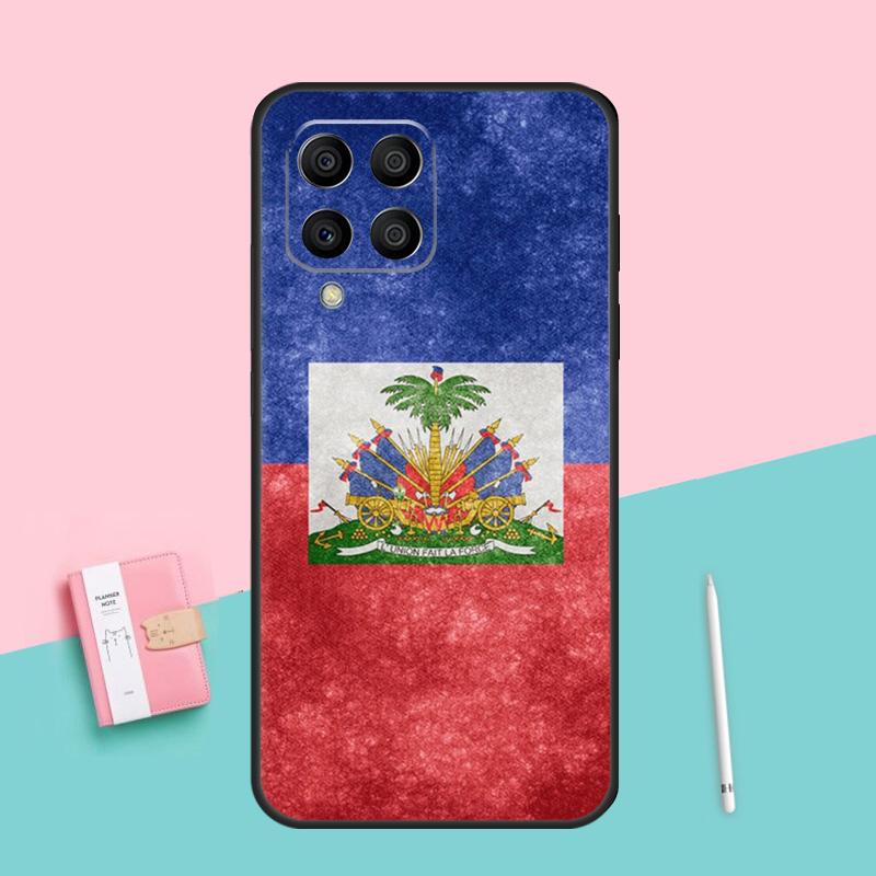 Haiti Haitian Flag For Samsung Galaxy M32 M52 M31 M16 M11 M21 M13 M33 M35 M53 M55 M15 M14 M34 M54 M12 M06 Case