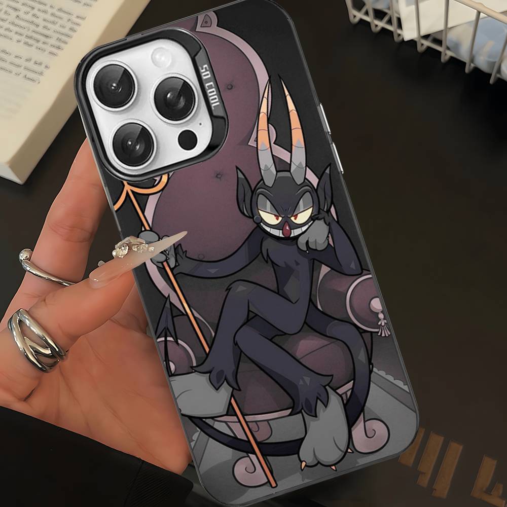 

Popular Animation C-Cuphead S-Show Color Phone Case For IPhone 17 16 15 14 13 12 11 Pro Max Plus Pro Shell iPhone 13