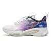 Li Ning Kids Fashion Durable Low Top Casual Shoes Kids Casual Shoes White Purple YKCU110-7