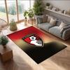 Tappeto in Velluto di Cristallo con Stampa del Bournemouth Football Club, Comodo Assorbente d'Acqua Antiscivolo Tappeto per Pavimenti Interni