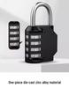Waterproof Rustproof Anti-theft Padlock for Suitcases, Lockers, Schoolbags, Bike Frames, Helmets, and Gym.