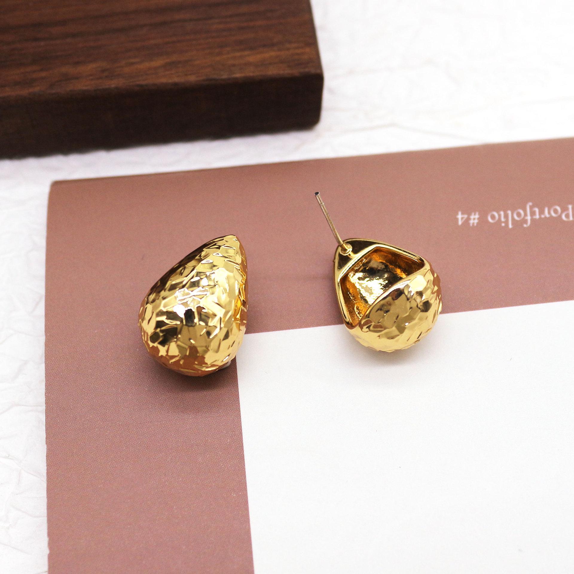 Elegant Water Drop Dangle Earrings - High-End European American Style for Women серьги-гвоздики