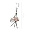 Handmade Jellyfish Pendant Unique Key Adornment Delicate Hanging Decors Stylish Jellyfish Phone Charm for Any Occasion