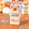 Aesthetic stationery back to school supplies Kawaii Stationery items capybara Erasers rubber cute Pencil sharpener