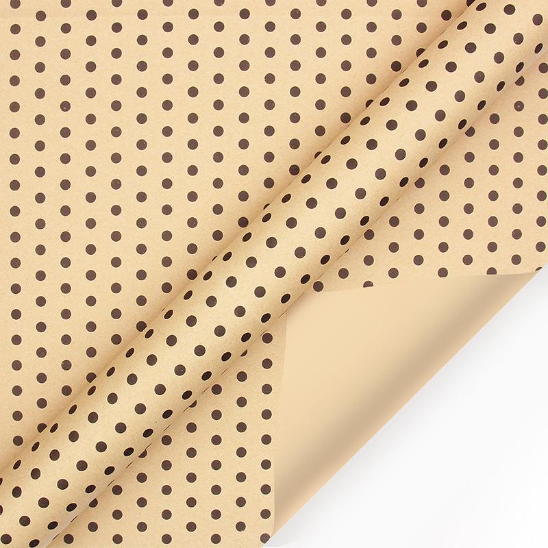Valentine's Day Retro Kraft Wrapping Paper for Gifts, Birthdays, and DIY Projects