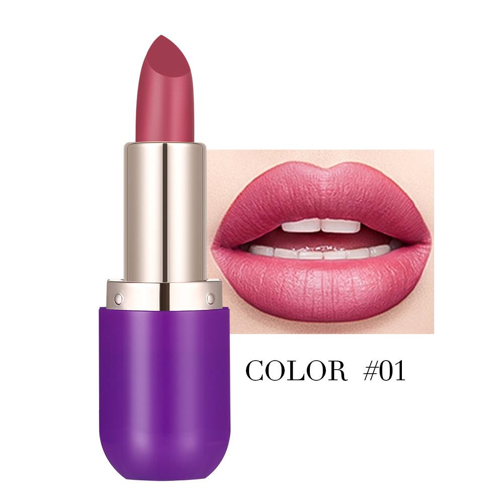 Rouge à lèvres nude mat, antiadhésif, brume imperméable, longue tenue, velours, teinture pour les lèvres