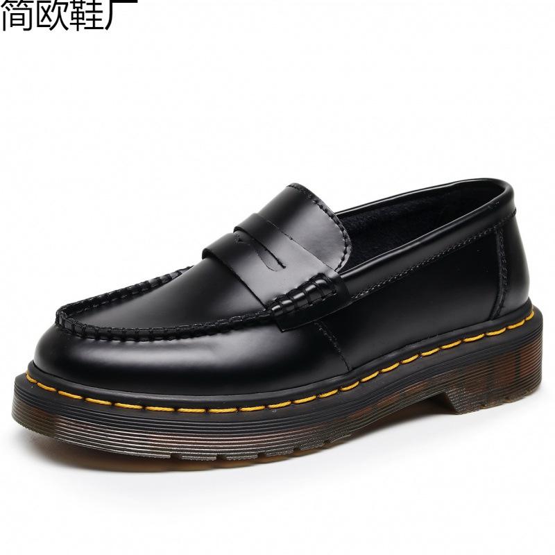 Martin boots shoes fashion women commuter leather low-top small leather shoes fashion student customized