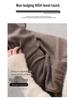 Women's High-Waisted Wool Wide-Leg Pants - Cozy Autumn/Winter Slimming Casual Trousers
