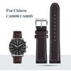 Hochwertiges Armband aus Rindsleder für Citizen CA0690 CA0695-17E CA4500 Armband Herren Stahl Kautschuk Uhrenarmband 20mm 22mm