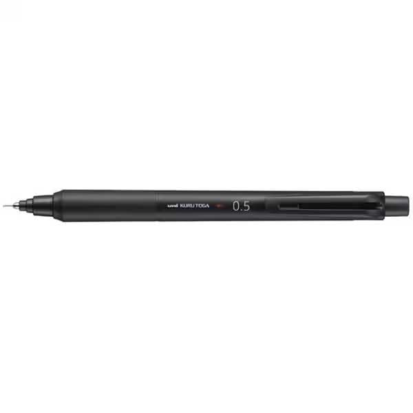 Mitsubishi Pencil Kuru Toga KS Model Black Mechanical Pencil 0.5mm (M5KS1P.24) [Set of 5]