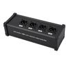 Multi Network XLR Cable Breakout 4 Channel 3 Pin Over RJ45 Ethercon Extender Sound Transmitter