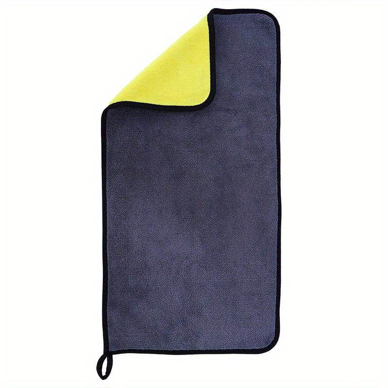 High-density Car Wash Towel, Coral Fleece Double-sided Thickened Car Towel, Absorbent Glass Cleaning Towel, Multi-functional Towel