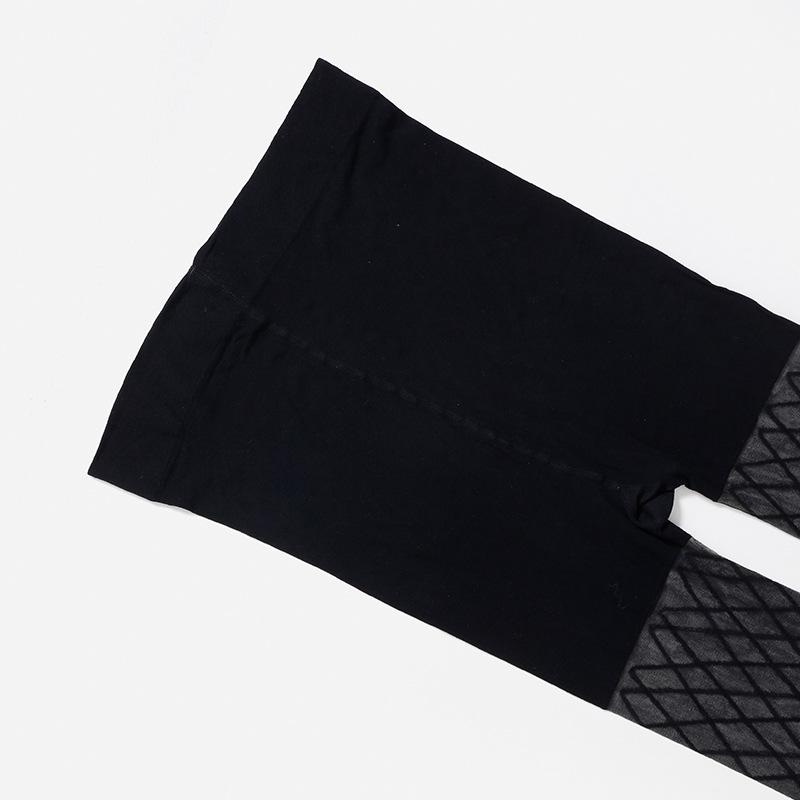 Plus Size High Waist Pantyhose Ultra-thin Nylon Grid Stocking High Quality Designing for Ladys