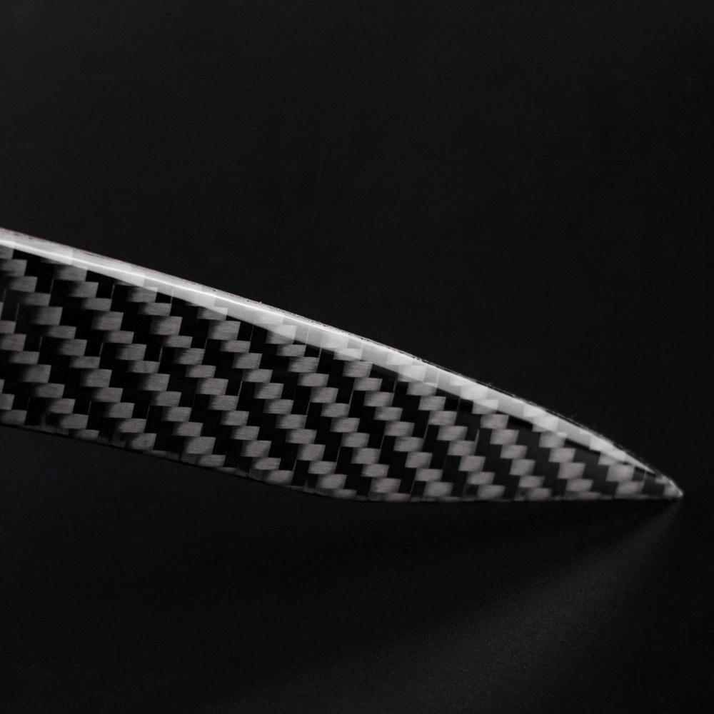 Carbon Fiber Car LED Headlight Protector Head Lamp Eyebrow Sticker Trim For VW Golf 7 GTI MK7 2013-2017 Auto Interior Accessorie
