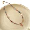 "Peach Island" Beaded Necklace Women's Niche Non-collision Collarbone Chain Gentle Temperament Accessories