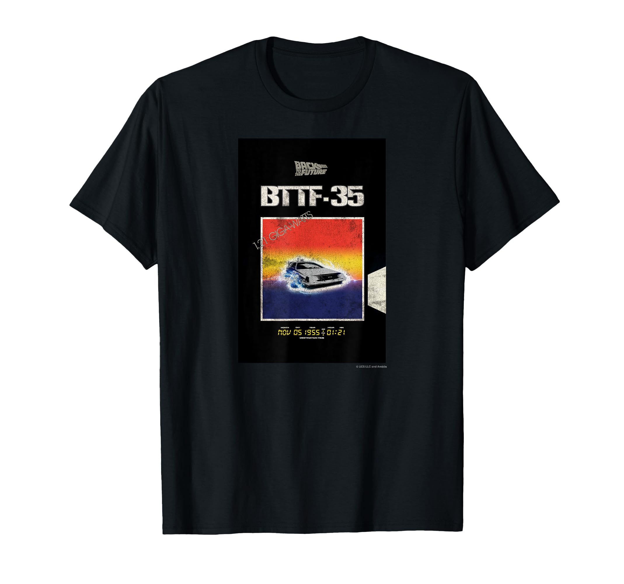 Back to the Future BTTF-35 (VINTAGE) T-shirt