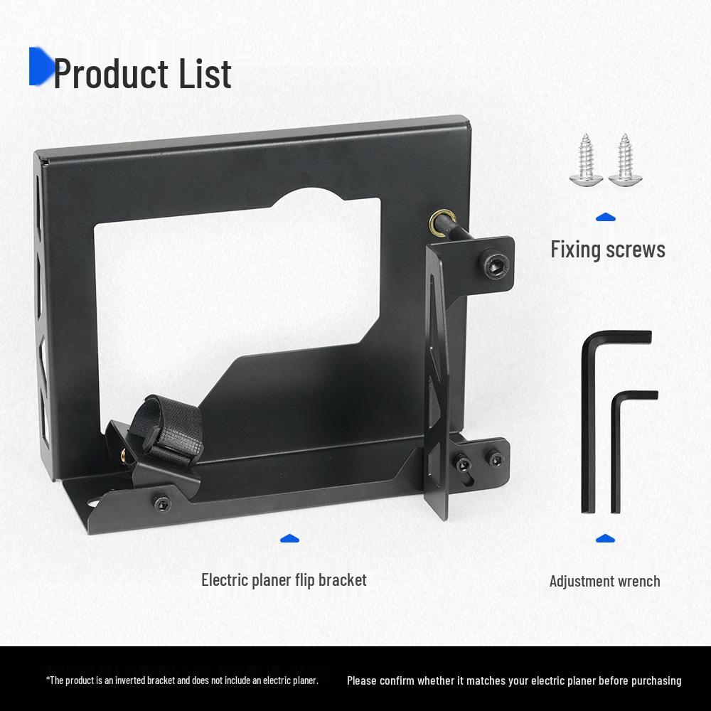 Portable Electric Woodworking Planer Stand for Home Renovation