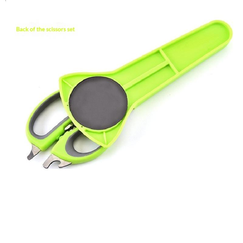 Magnetic Kitchen Scissors Covers Protective Case Safety Shears Scissor Protector Sleeve Magnetic Holder For Fridge Use