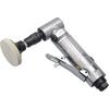 angle air die grinder 1/4" with 4 pcs 2" roll lock sanding discs, polished color angle pneumatic die grinder