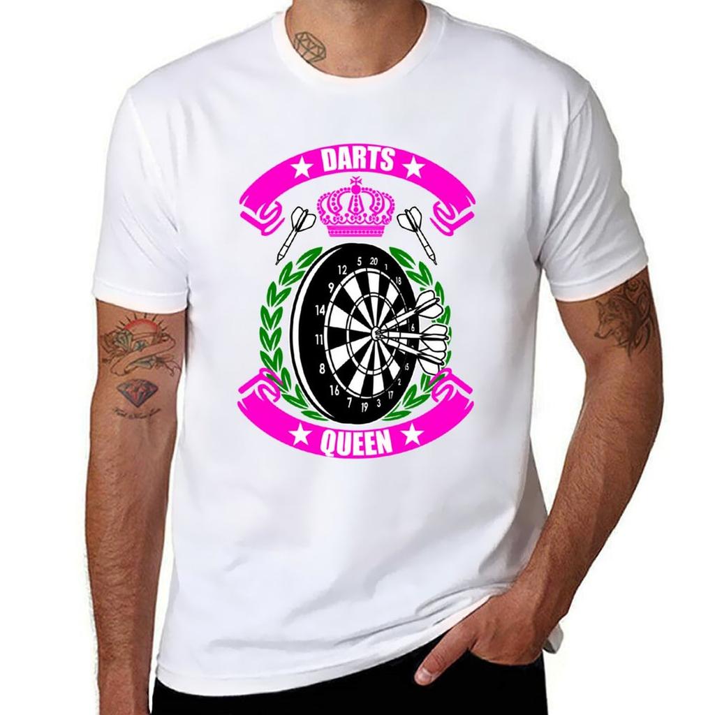 Darts Queen Gift Dart Board TShirt Big Size Daily Wear TShirt
