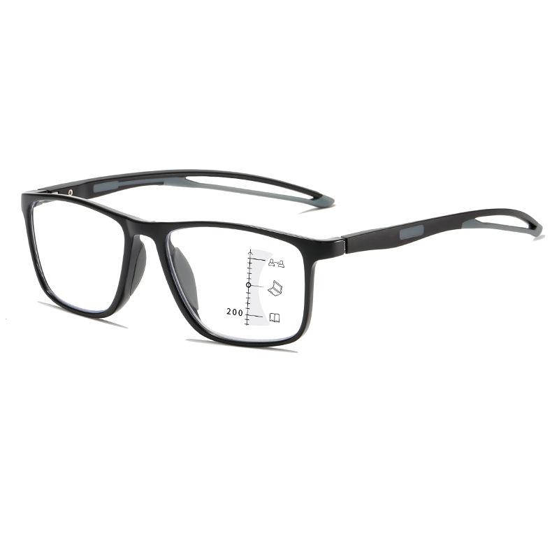 Nuevas gafas de lectura multifocales progresivas, modernas gafas antiluz azul para hombres y mujeres, gafas graduadas para presbicia, cerca y lejos