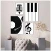 Minimalist Instrument Posters and Prints Music Enthusiast Modern Art Canvas Painting Wall Art Pictures Home Bar Room Decoration