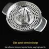 304 Stainless Steel Manual Juicer for Oranges and Lemons - Thickened Design