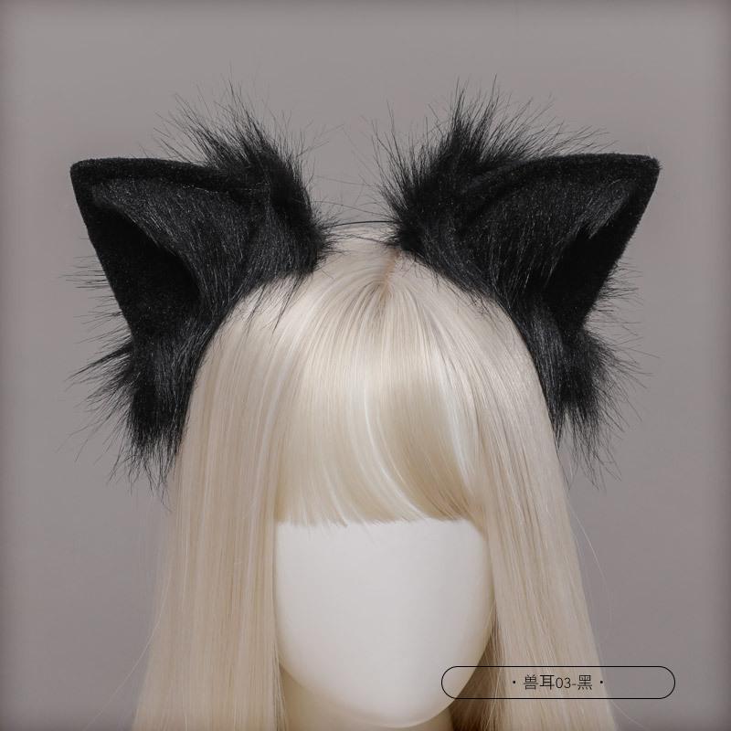 Handmade Simulation Beast Tail Cute Cosplay Dress Up Comic Show Fashion Accessories Handmade Plush Fox Tail