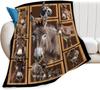 Japanese Crane Blanket Japanese Waves Throw Blanket Stuff Decor Merch Cozy Flannel Soft Warm Plush Lightweight Bedding Gifts