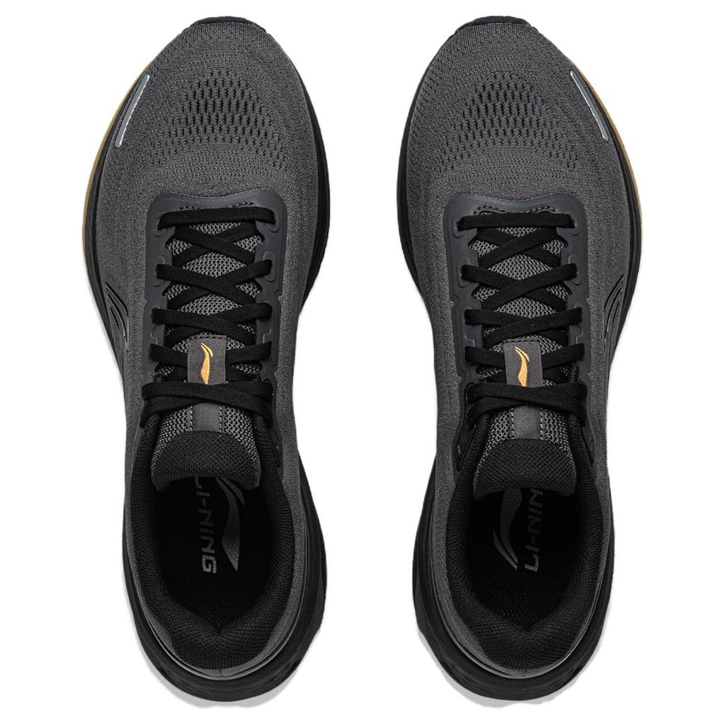 New LiNing MINEPAIR 3.0 V2 Shock Absorbers Slip Resistant Abrasion Resistant Breathable Low Top Running Shoes Men's Black ARSV111-3