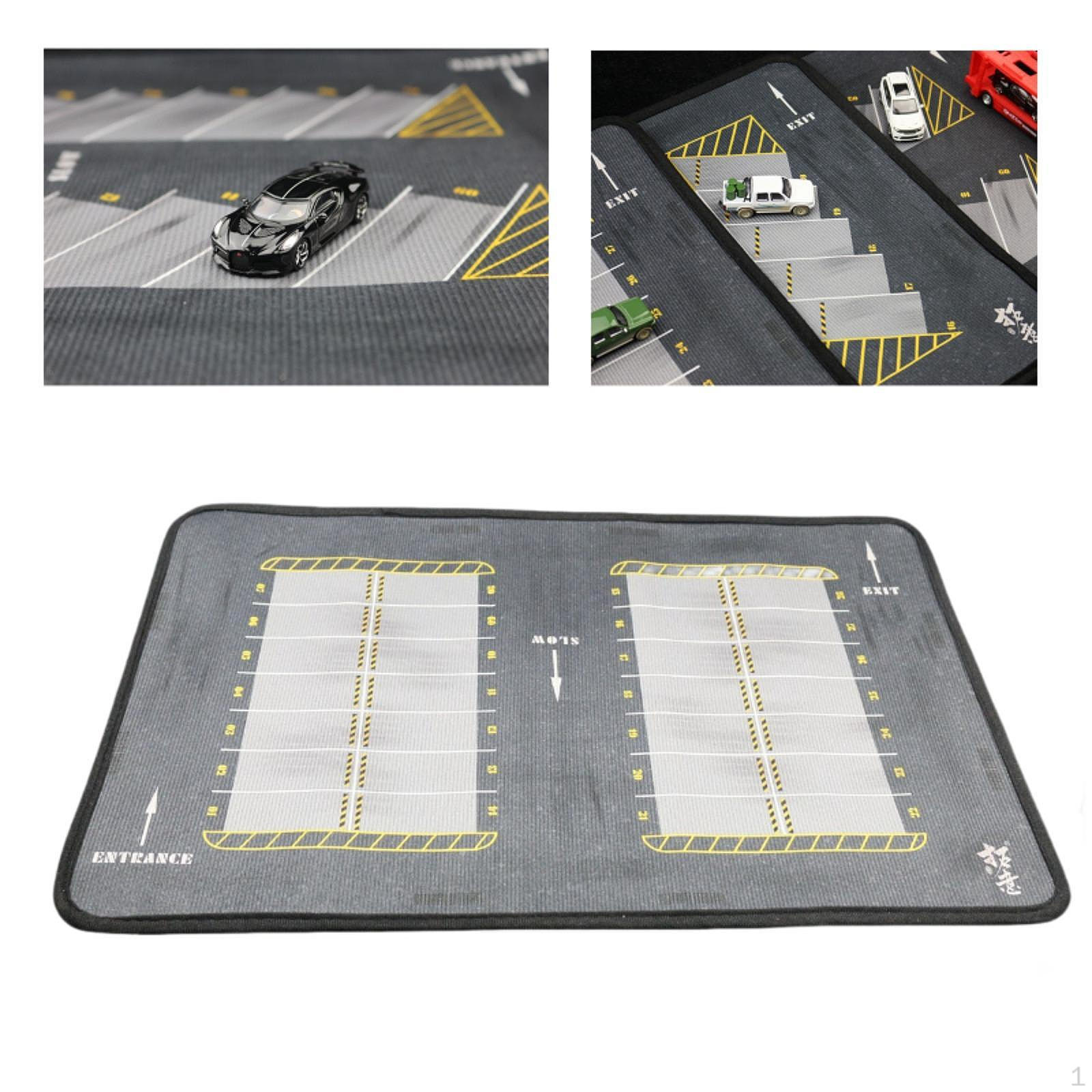 

1/64 Pad, 1/64 Scale Model Display, Wheels Storage Park Case 28 Parking Spaces