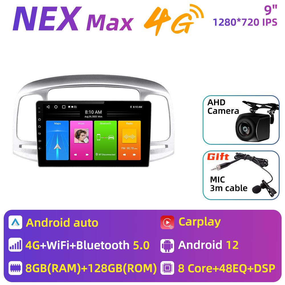 For Hyundai Accent 2006-2011 Screen 2 Din Android Radio Car Multimedia Player  Stereo GPS Navigation  Unit  Autoradio Carplay