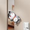 Silicone Door Stopper Cartoon Animal Automatic Closing Prevention Safety Door Stop Hand Buffer Windproof Function