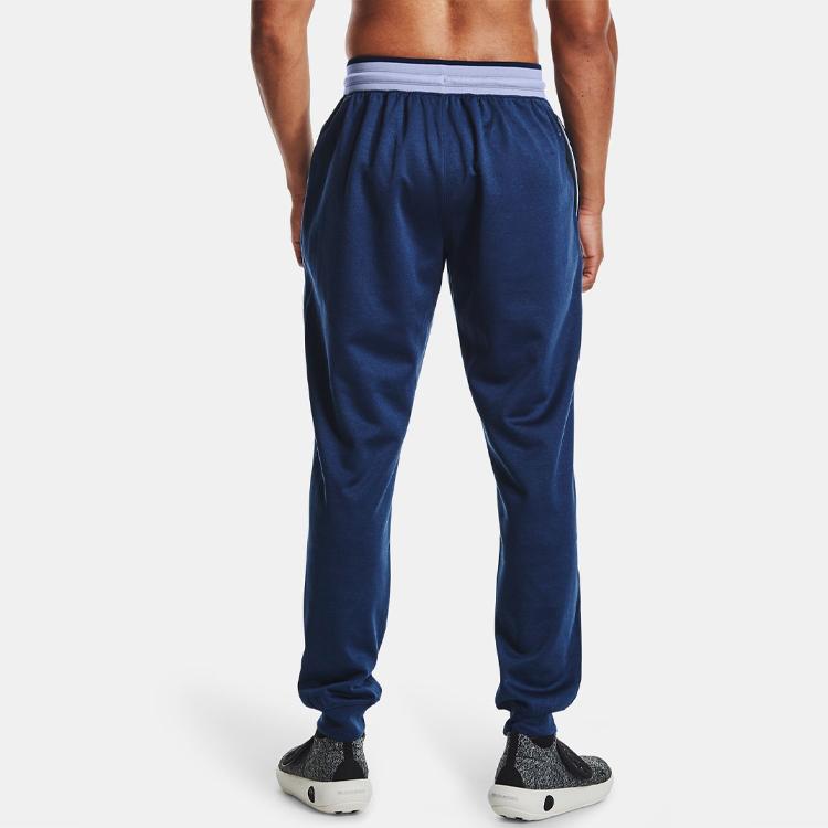 Under Armour Мужские джоггеры Logo Training Брюки синие 1361759-408