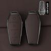 Metal Genuine Leather Auto Key Fob Cover Case Fit For Byd Atto 3 Song Pro Lied Han Ev Max Yuan Plus Tang Dm Qin Plus Protected Housing Remote Bag