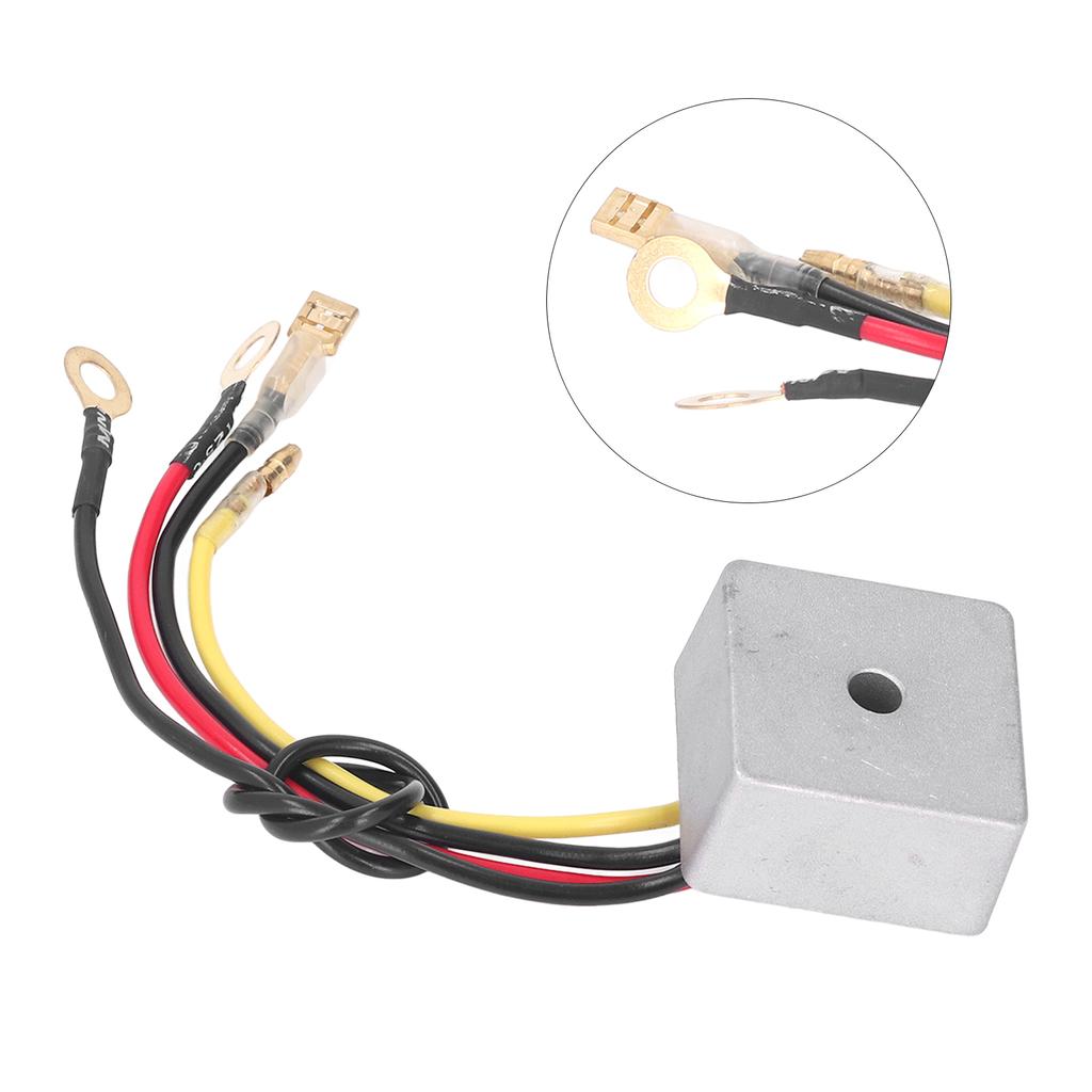 Voltage Regulator Rectifier Aluminium 1015777 Replacement for Club Car DS Gas Golf Cart 1992‑up