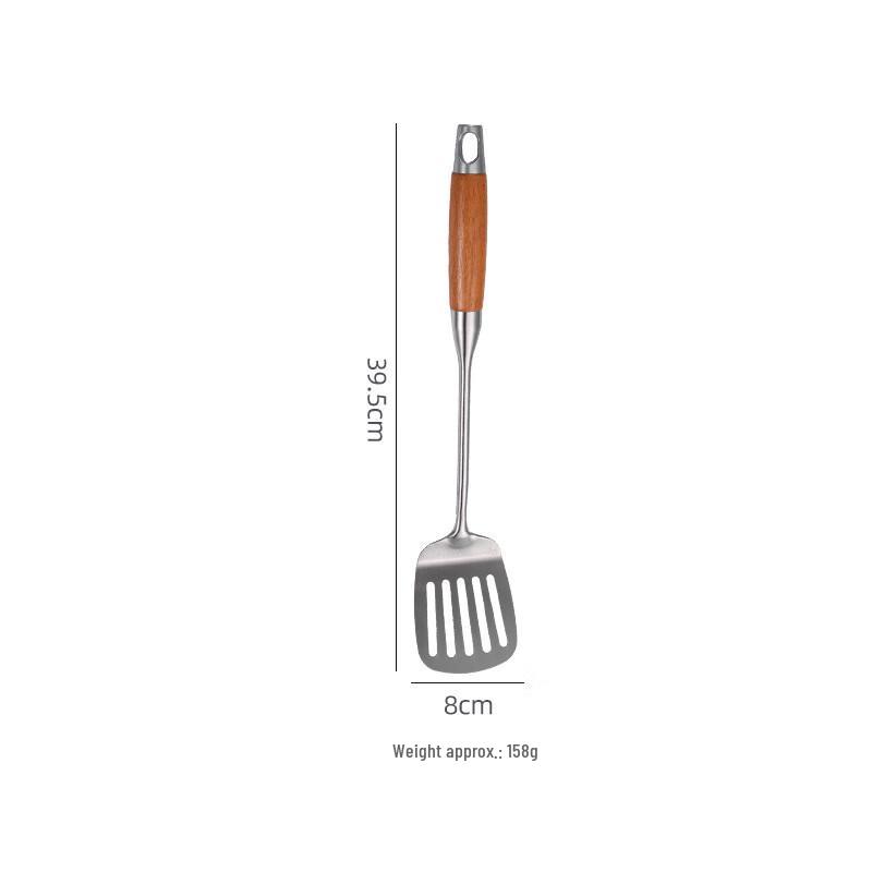 Wutuo 2-Piece Stainless Steel Kitchen Spatula Set