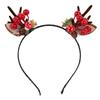 Festive Reindeer Antler Headband for Women - Christmas Hair Accessories