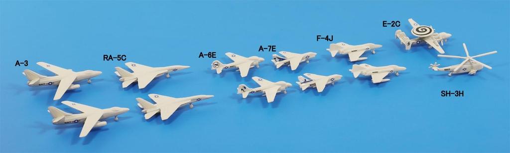 SPT Series Modern American Aircraft Set Plastic Model SPT01 Pit-Road 1/700 Carrier-Based (Airplane)