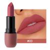 6-Color Matte Lipstick: Velvet Lip Color, Smooth, Waterproof, Long-Lasting Color Lip Makeup