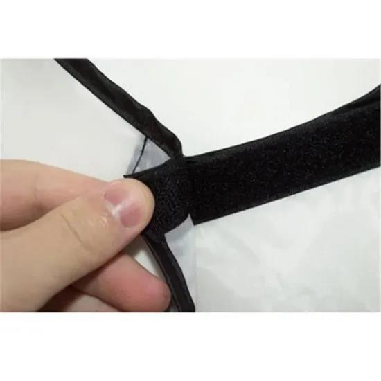 Beard Apron Beard Bib Shaving Apron Barber Cape Shaving Bib with Suction Cup - White