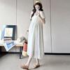 2026 Chinese Style Maternity Dress: Plus Size, Sweet Temptation, Slim Fit for Summer