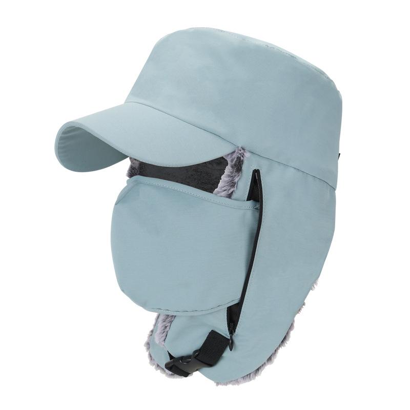 Winter Riding Windproof and Warm for Men and Women, Cold Proof, Lengthened Neck Protection, Fleece Face Protection Cap