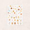 Friends With Chubby Cheeks, Pastry Chef Nail Stickers (2 Pieces)