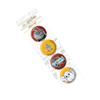 HARRY POTTER Hogwarts Eraser Set (Pack of 4)