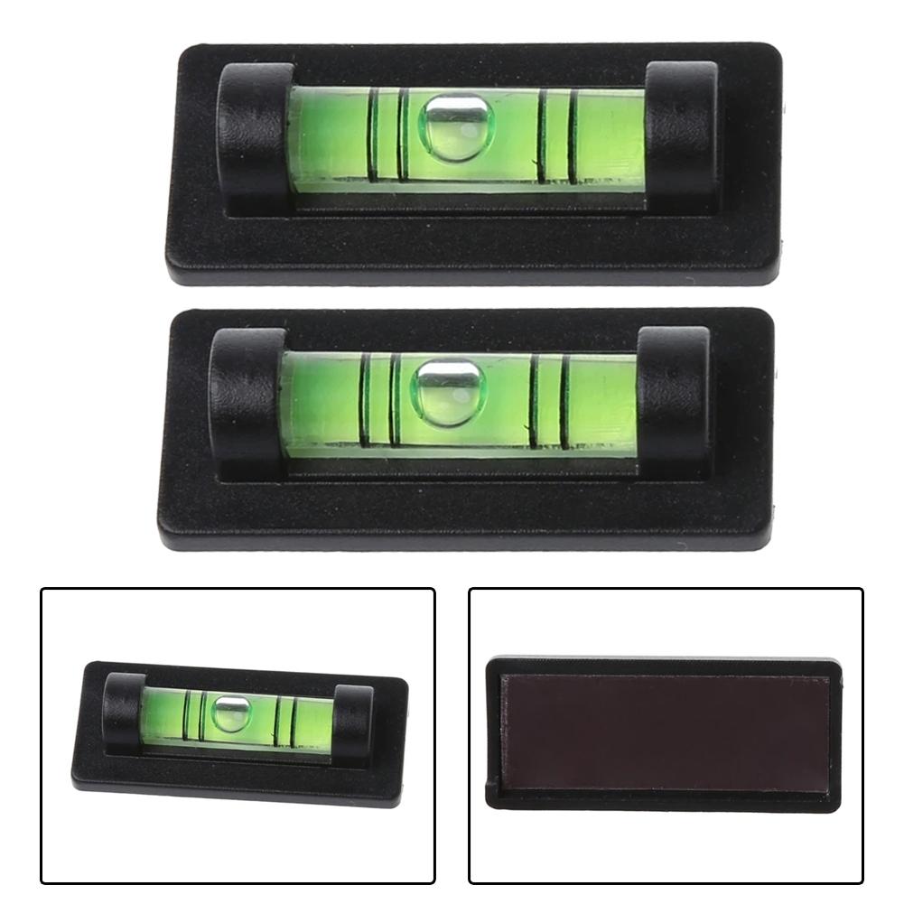 Bubble Level Magnetic Base Practical 2pcs Brand New
